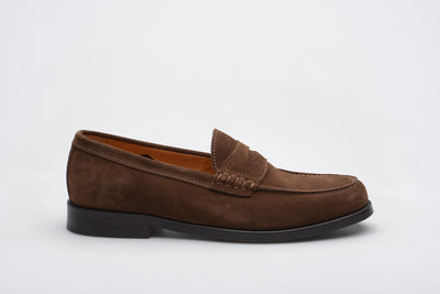 Model 111 in Dark Brown Suede